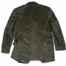 Ermenegildo Zegna Suede Khaki Olive Green Suit Jacket (L)