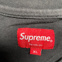 Supreme Black Long Sleeve T Shirt (XL)