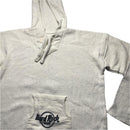 Hardrock Cafe 80’s Baja Rasta Cancun Vintage Towelling White Hoodie (L)