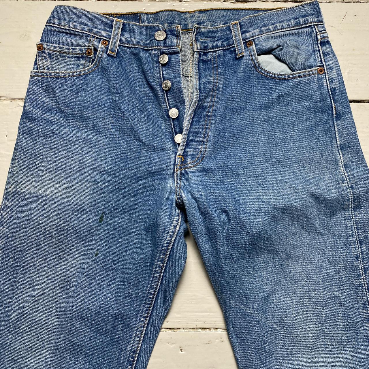 Levis 501 Baggy Vintage Light Blue Jeans