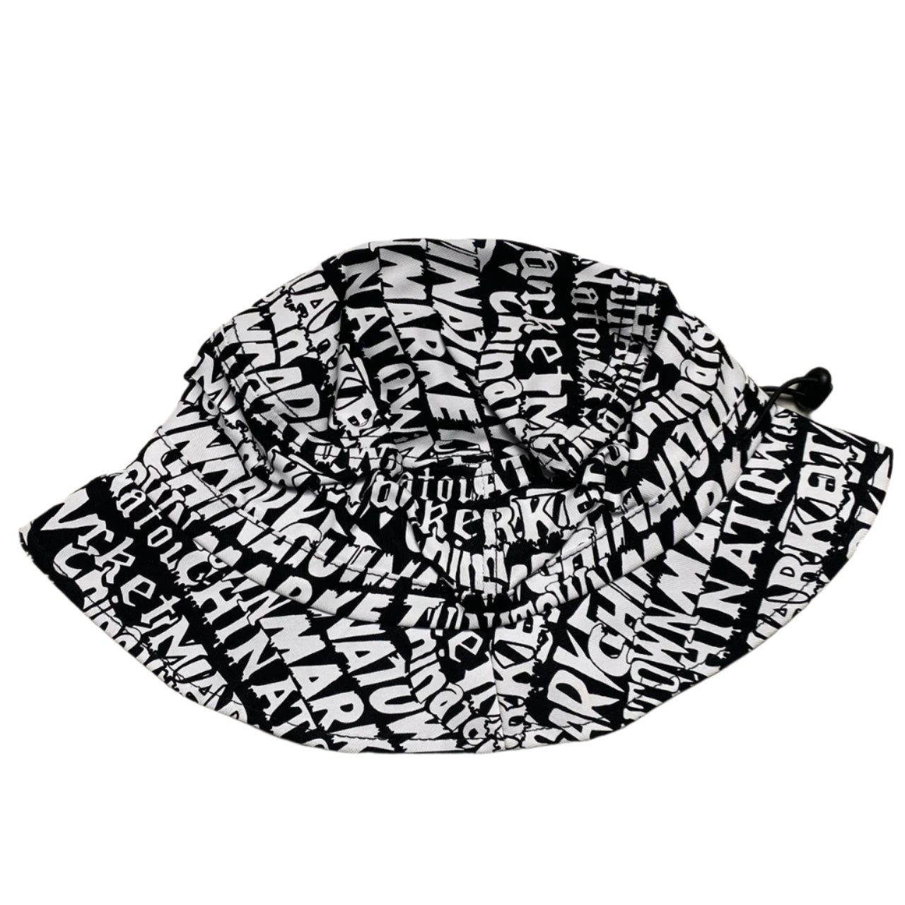 Chinatown Market Black and White Bucket Hat