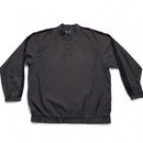 Nike Vintage Golf Grey Shell Nylon Quarter Zip Over Jumper (XL)