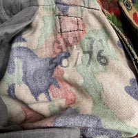 Swiss Camo M70 Camouflage Red Brown and Green Overall Cargo Dungaree Trousers (XL)