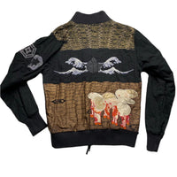 Maharishi Embroidery Waves and Hats Bomber Jacket (S)