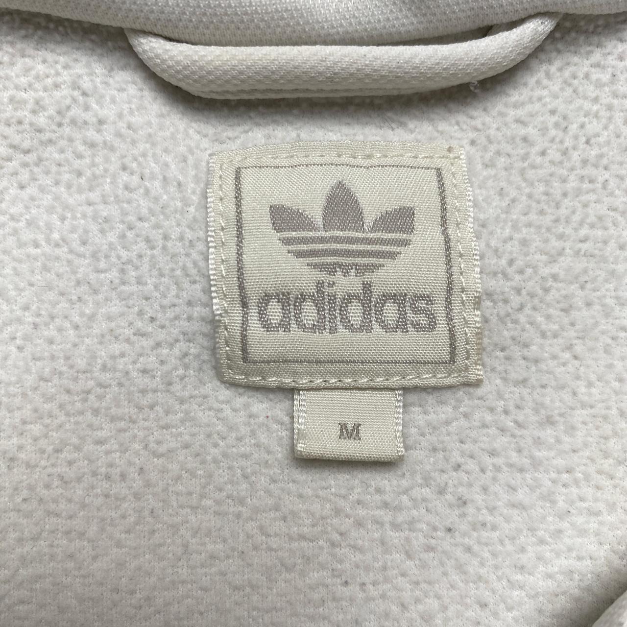 Adidas Originals White and Gold Tracksuit Jacket