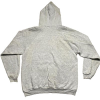 Vintage Screenstars Grey Rasta I Kicked di Habit Down to One Spliff a Day Hoodie (2XL)