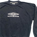 Umbro Black and White Vintage Jumper (L)