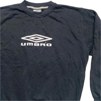 Umbro Black and White Vintage Jumper (L)
