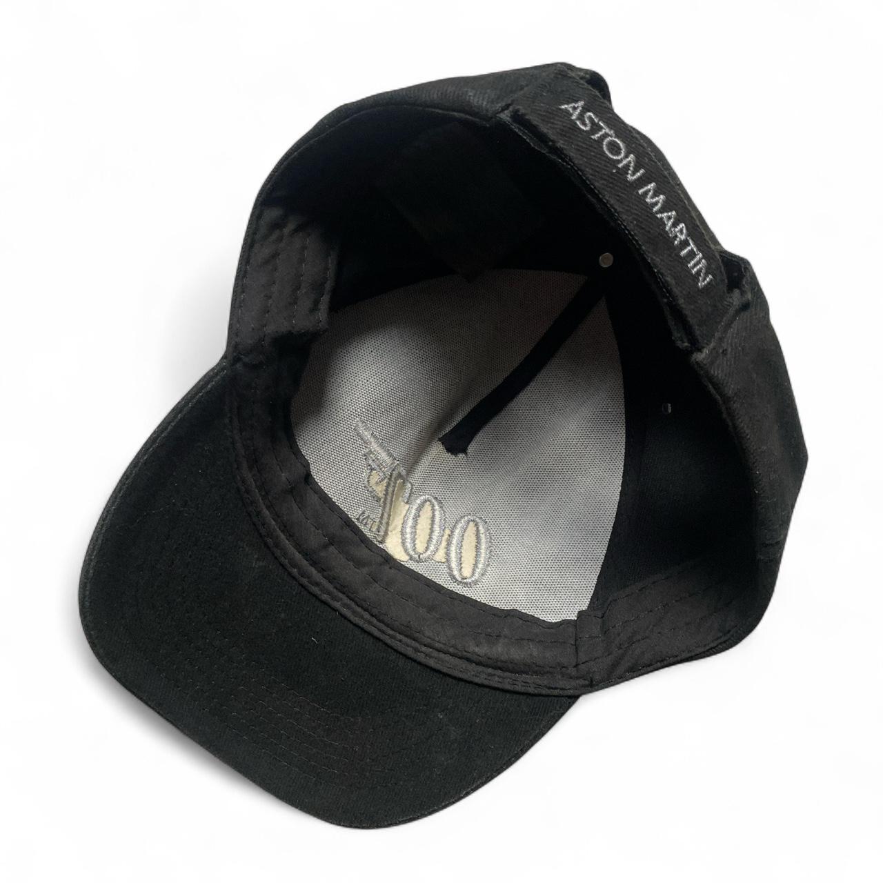 Aston Martin 007 James Bond Black and Grey Cap