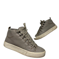 Balenciaga Arena Grey and White High Top Trainers (UK 7)