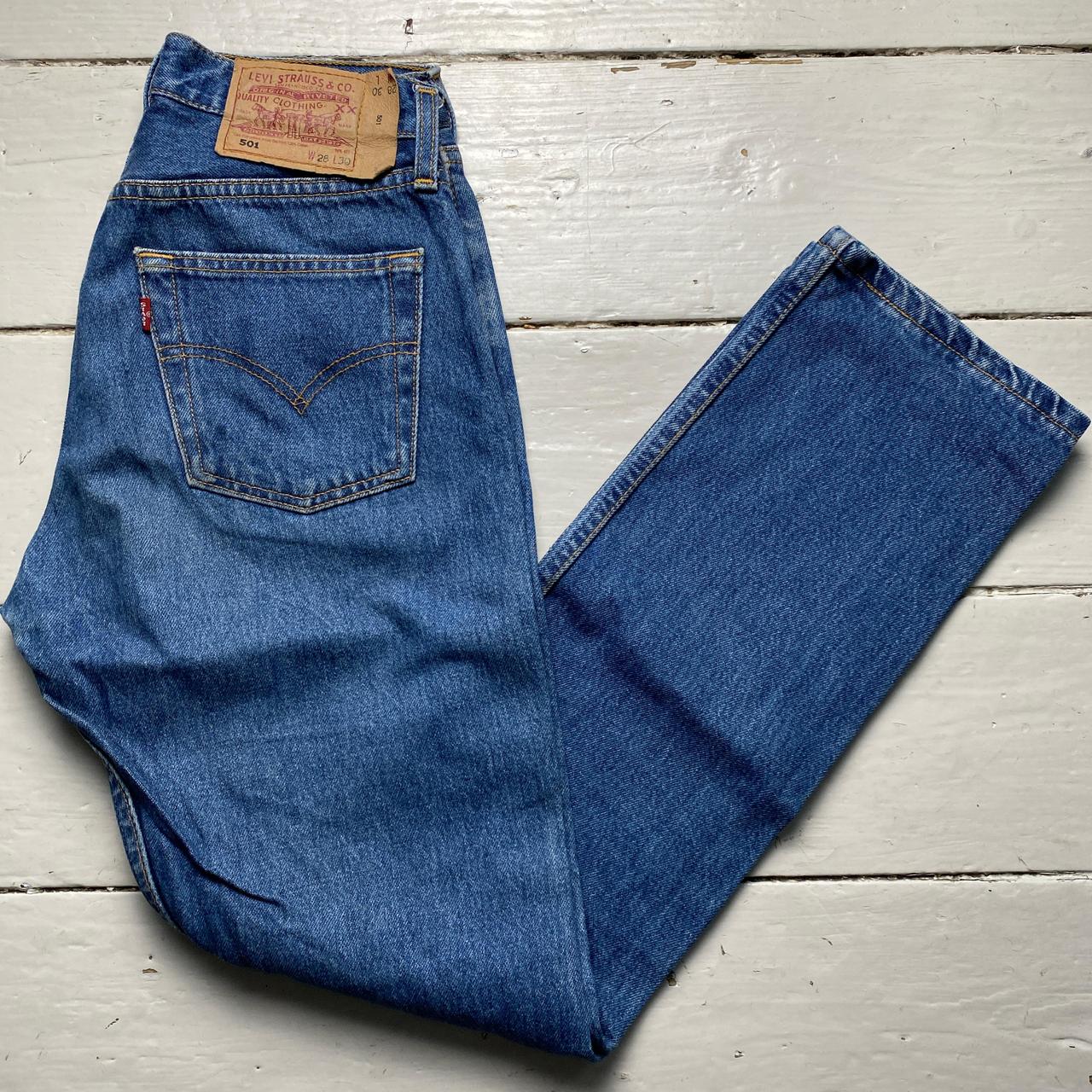 Levis 501 Vintage Blue Jeans