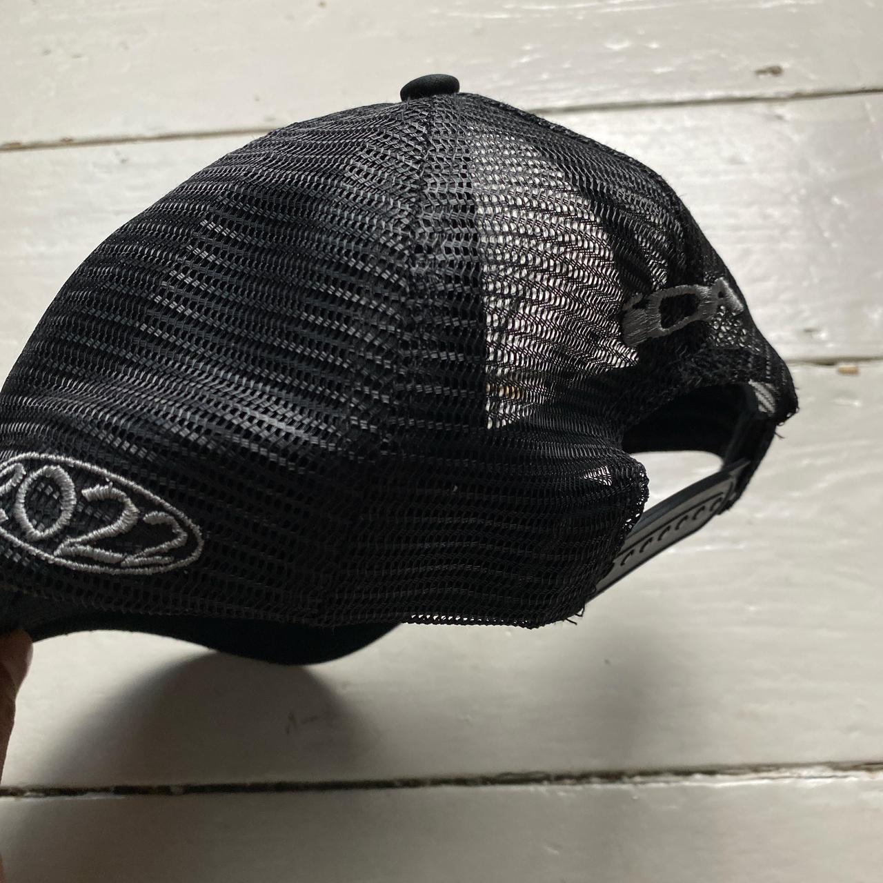 IDA Supply Black and Silver Reflective f&f Cap