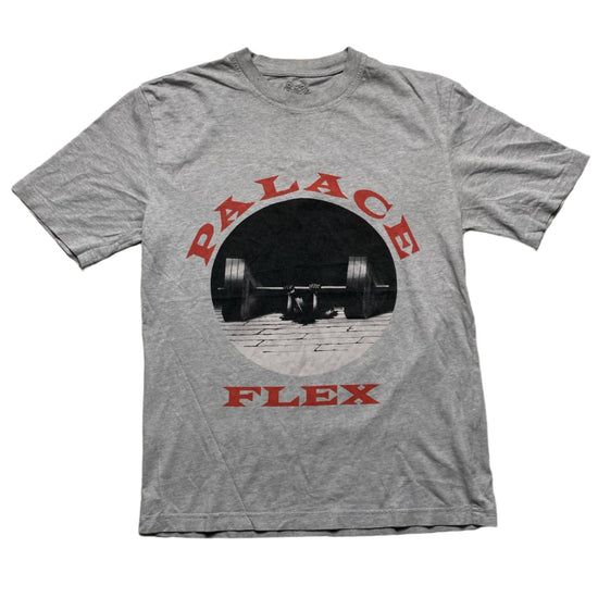 Palace Flex Gym Grey Black and Red T Shirt (S)