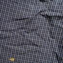 Umbro Vintage Checked Navy and White Shell Trackpant Shorts (M)