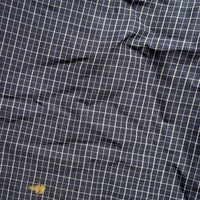 Umbro Vintage Checked Navy and White Shell Trackpant Shorts (M)