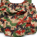 Swiss Camo M70 Camouflage Red Green and Brown Vintage Military Backpack