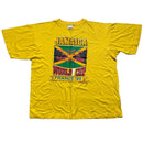 Jamaica World Cup 1998 Vintage T Shirt Yellow (XL)