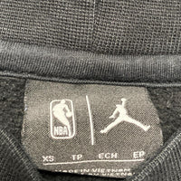 Jordan Boston Celtics Black Green and White Hoodie (XS)