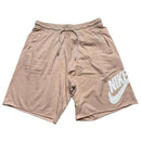 Nike Pink and White Big Swoosh Cotton Shorts (2XL)