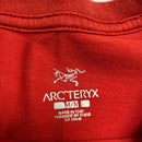 Arc'teryx Red and White T Shirt (M)
