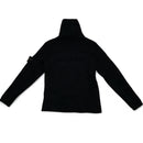 Stone Island Ribber Lana Wool Black Turtle Neck Jumper