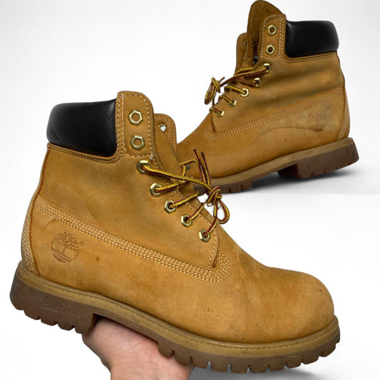 Timberland High Nubuck Wheat Brown Classic Boots
