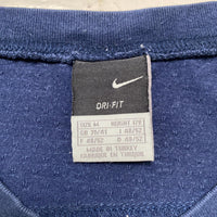 Nike Training Vintage Navy and White Swoosh Vest (M)