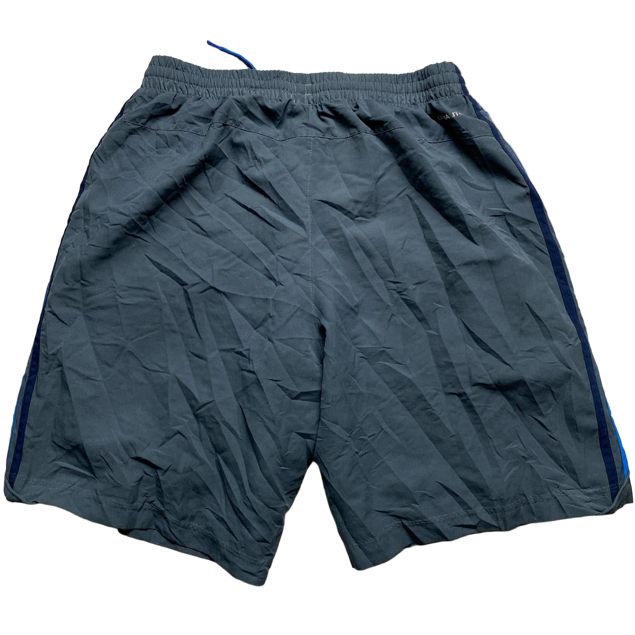 Adidas Vintage Performance Essentials Shell Track Pant Tri Tone Blue and Grey Shorts (M)