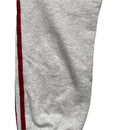 Adidas Grey and Burgundy Baggy Joggers (M)