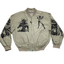 Custom Printed Animation St Michaels John Lewis Bomber Jacket Khaki (L)
