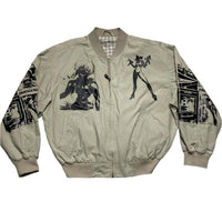 Custom Printed Animation St Michaels John Lewis Bomber Jacket Khaki (L)