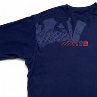 Maharishi Navy and Red T Shirt (2XL)