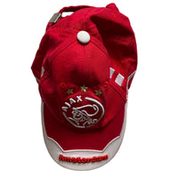 Ajax Red and White Football Cap
