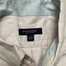 Burberry London Pink and Blue Vintage Short Sleeve Shirt (L)