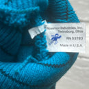 Jacksonville Jaguars Vintage 90’s Blue and Black Striped Team NFL Beanie Hat