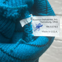 Jacksonville Jaguars Vintage 90’s Blue and Black Striped Team NFL Beanie Hat