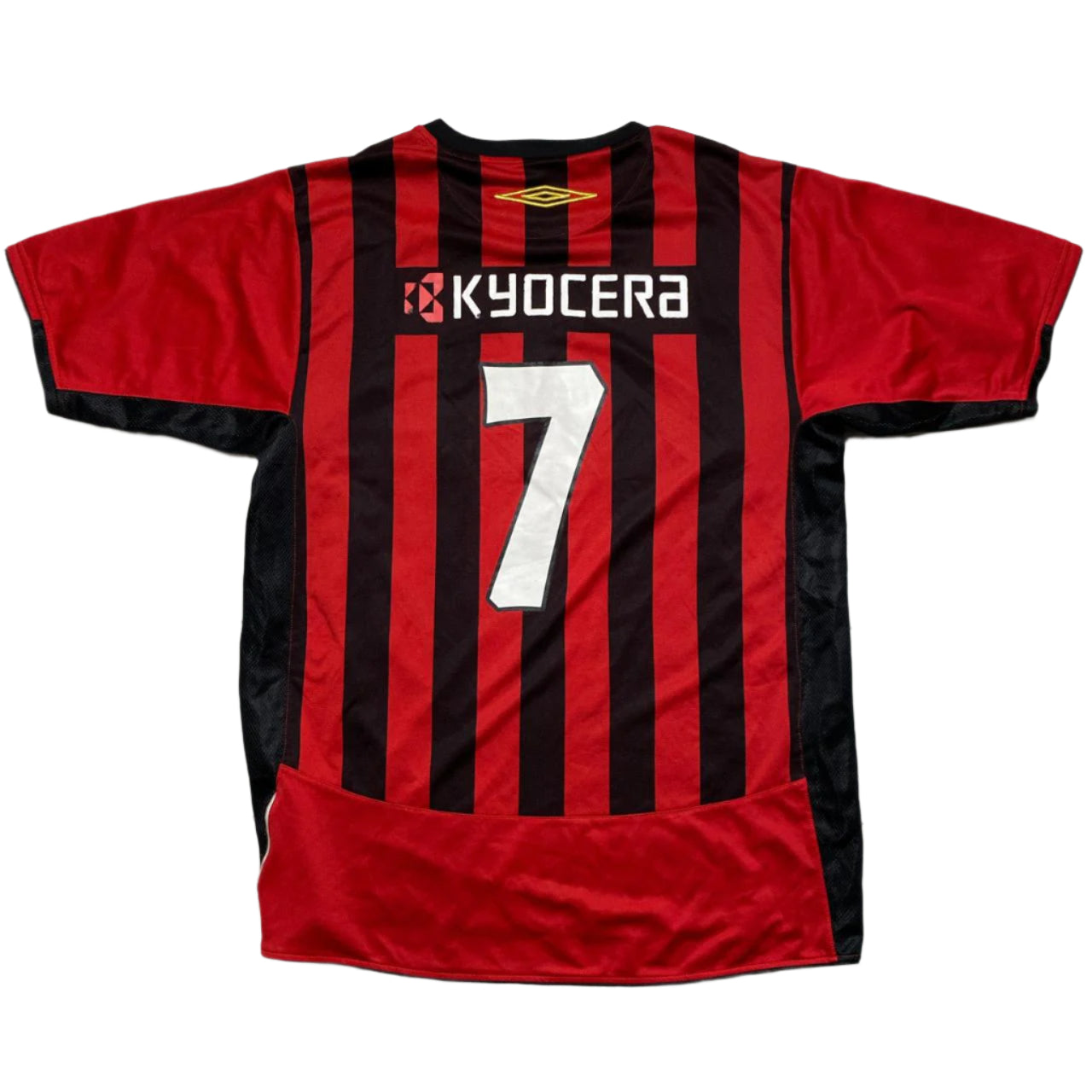 Athletico Paranaense Umbro Vintage 2007 Black and Red Football Jersey (S)
