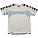Adidas Climacool Vintage y2k White and Baby Blue Jersey T Shirt (M)