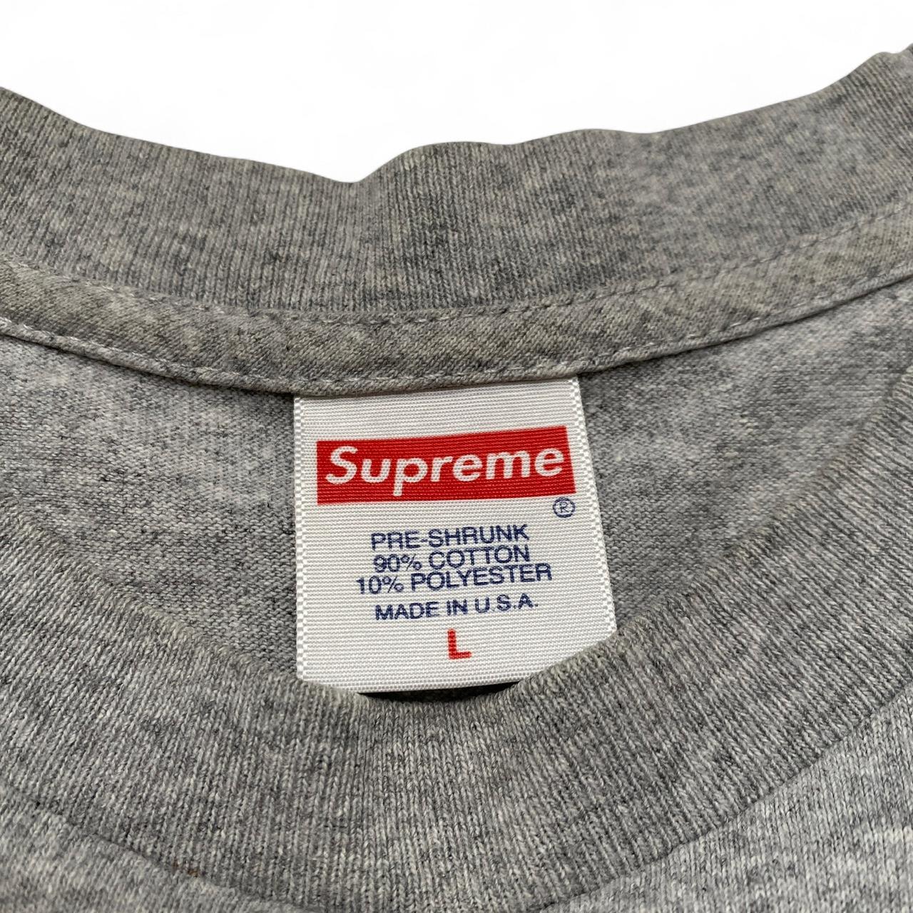 Supreme Buju Banton Grey Box Logo Picture T Shirt (L)