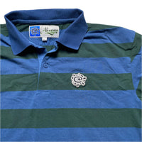 Always Do What You Should Do Blue and Green Lake Elsinore Polo Shirt (M)