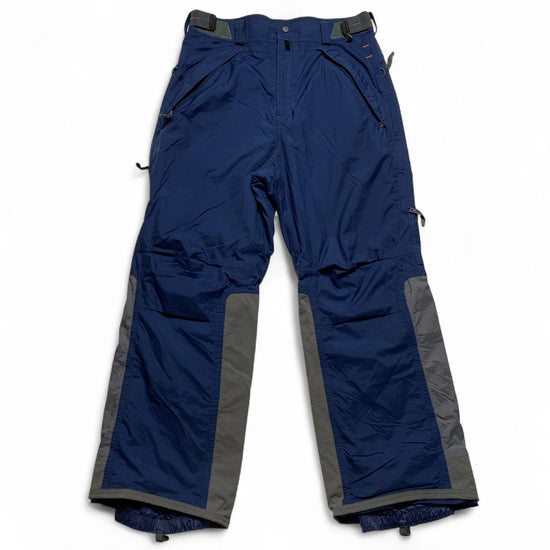 Nike ACG Vintage y2k Navy and Grey Snopant Cargo Ski Trousers