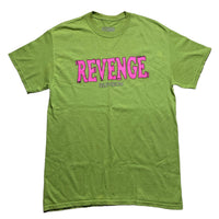 Revenge Television Skepta Green and Pink T Shirt (M)