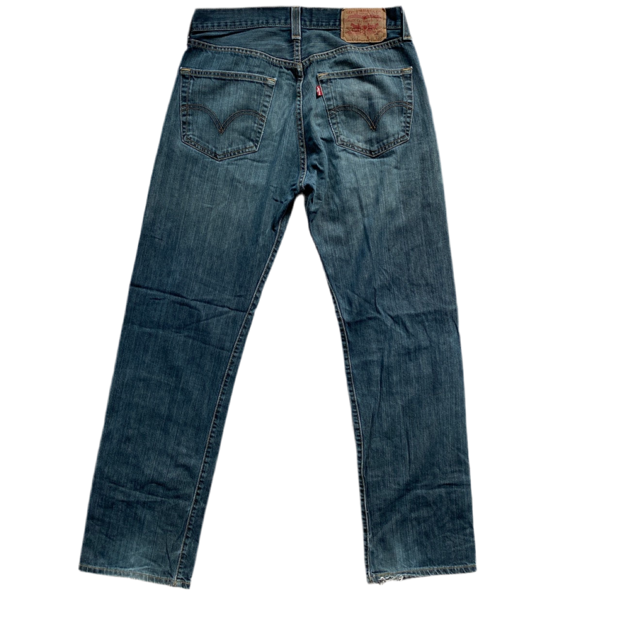 Levis 501 Light Fade Blue Jeans (31W)