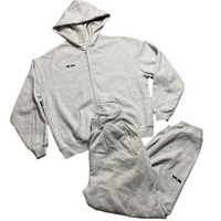 IDA Supply Grey And Black Baggy Full Tracksuit
