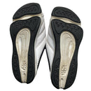 Nike Vintage Air Soc Moc Slipper White and Black Slip On Shoes (UK 4)