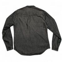 The Kooples Grey Long Sleeve Distressed Shirt