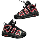 Nike Uptempo More Air Black Red and White (UK 4)