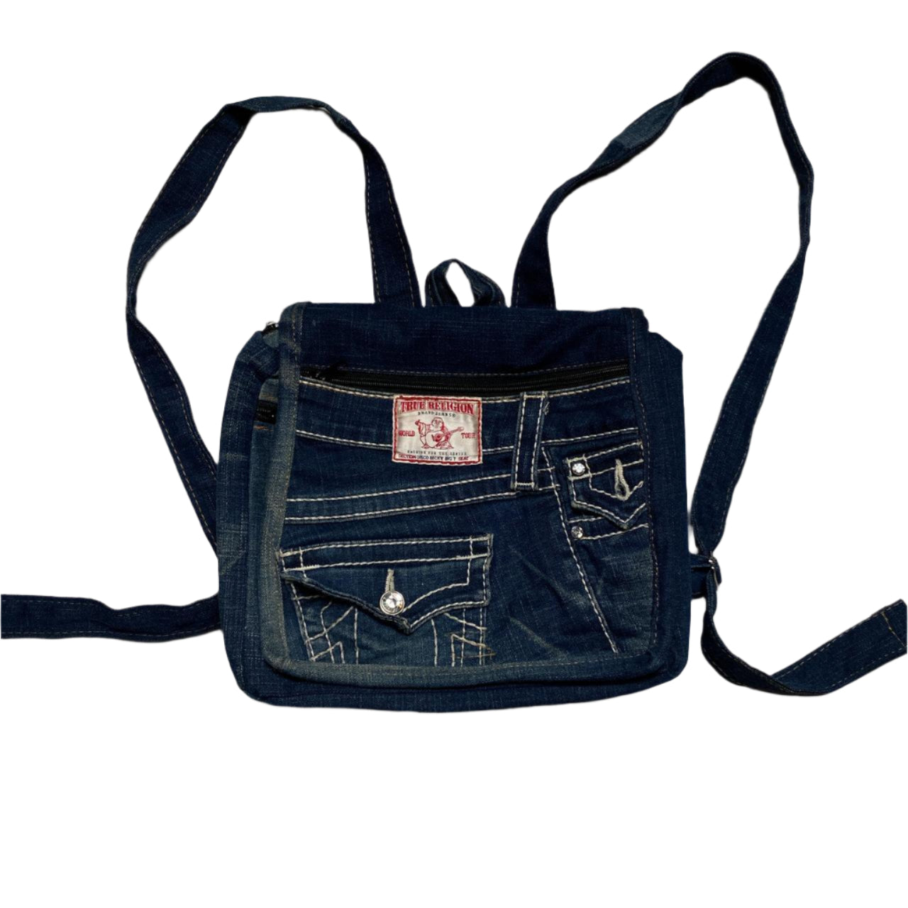 True Religion Denim Backpack Bag