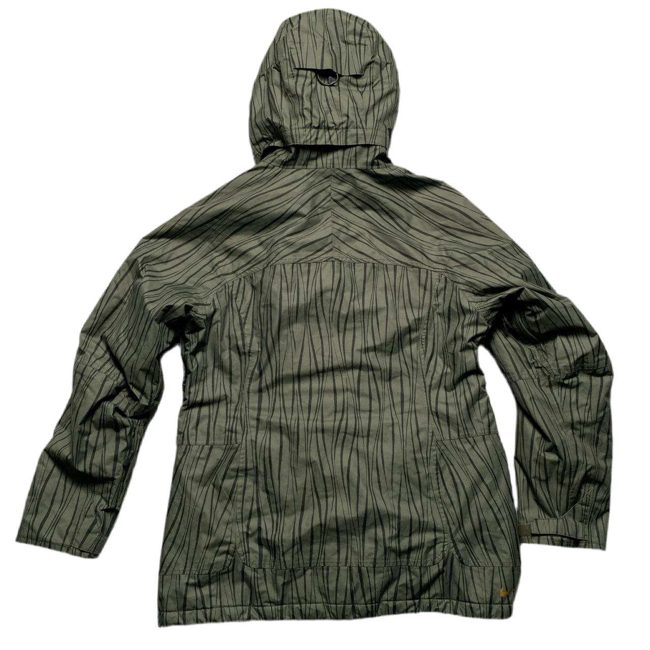 Nike ACG Green Striped Forestry Print Ski Jacket (L)