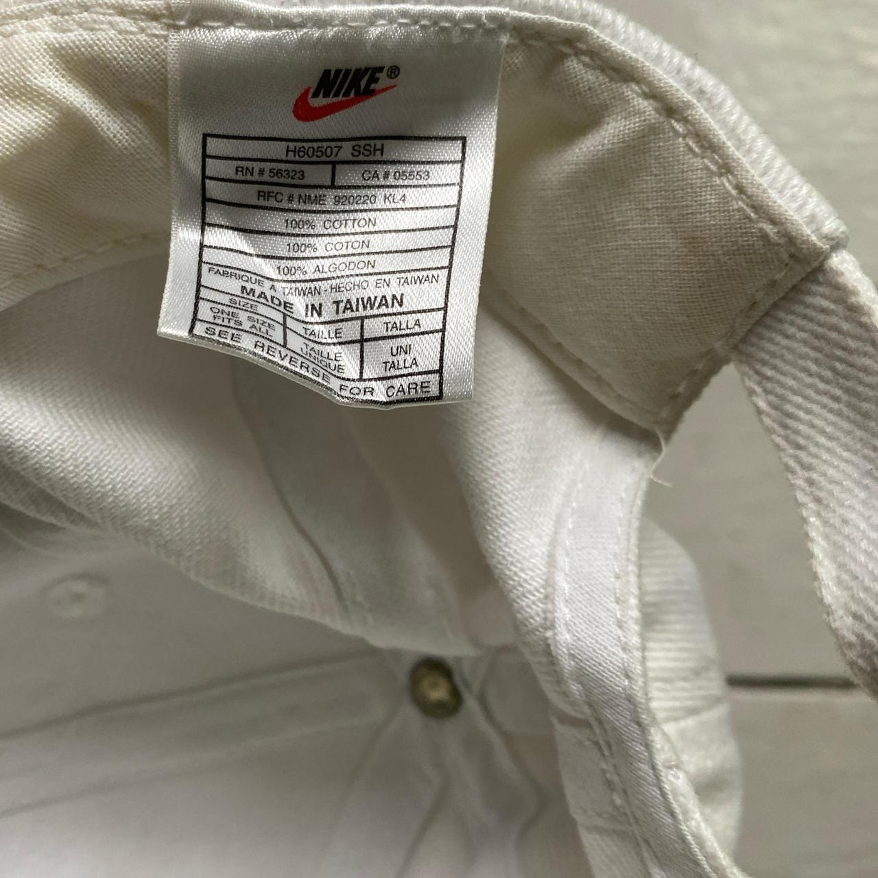 Nike Swim 90’s Vintage White and Red Cap
